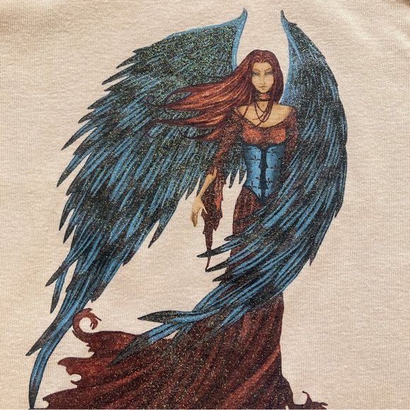 Vintage 2001 Amy Brown Fairy Graphic Tank Top 🧚‍♀️ - Picture 3 of 7